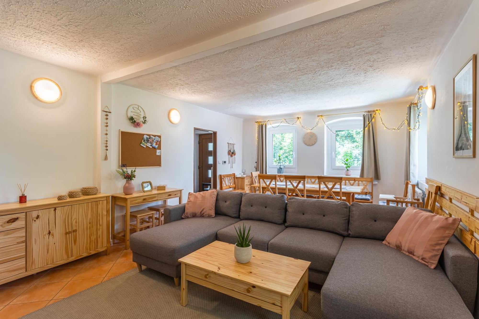 Ruzova Chalupa Pod Klinovcem Loučná pod Klínovcem Extérieur photo