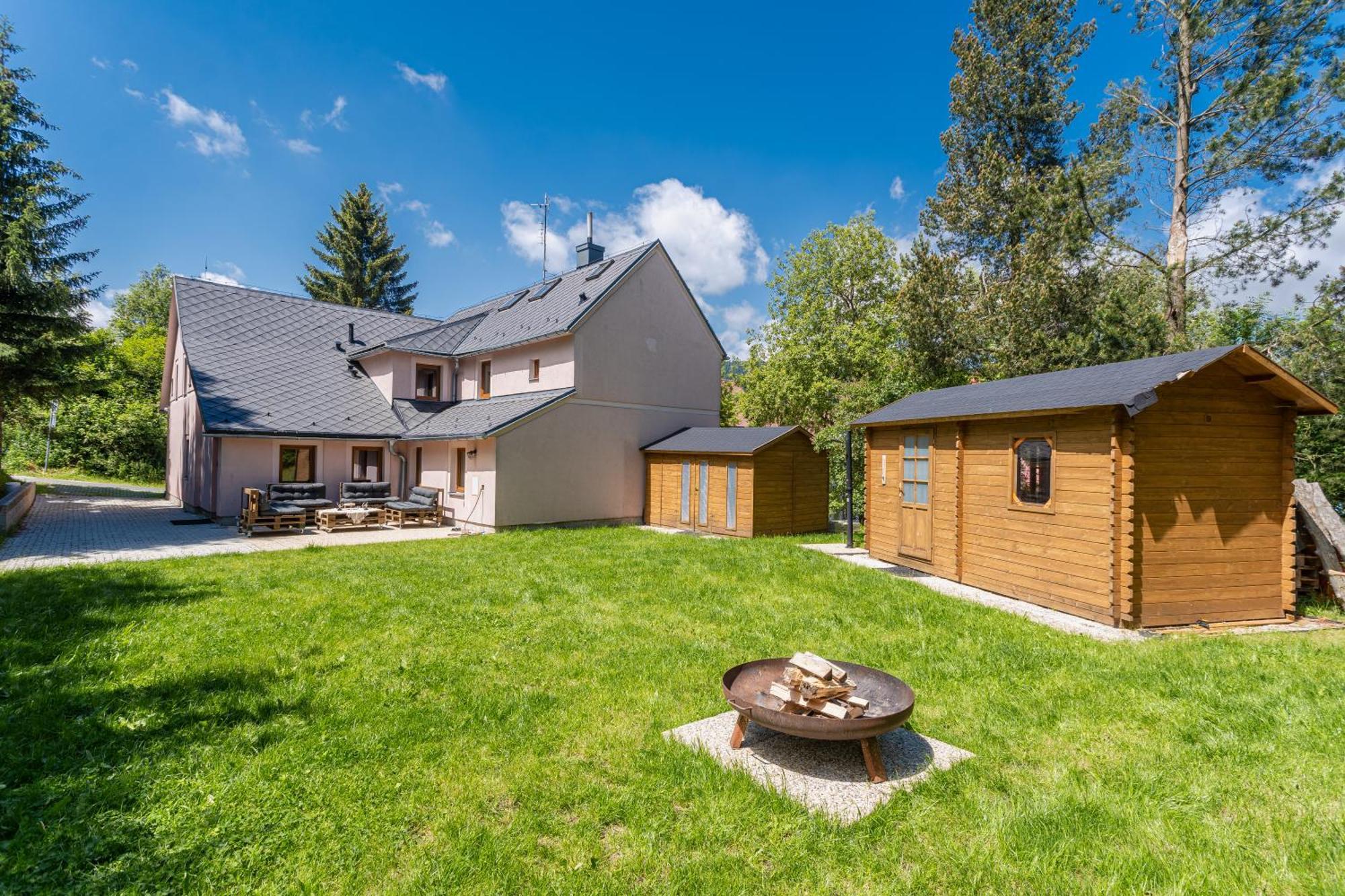 Ruzova Chalupa Pod Klinovcem Loučná pod Klínovcem Extérieur photo